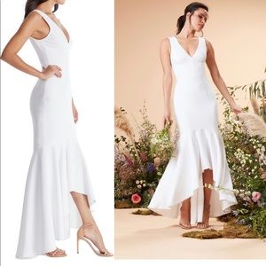 XXS- Dress the Population White Hi-Lo